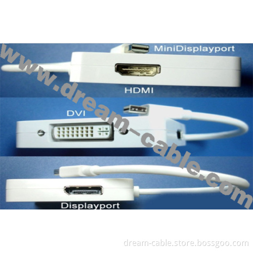 Mini Display Port to DVI Converter Cable/All in 1 Type (YTX75)